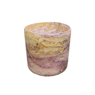 Windlicht Farverig L