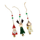 Holzh&auml;nger Xmas Joy assortiert 3er