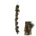 Girlande Beere/ Tannenzapfen