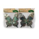 Schmetterling Anna auf Clip assortiert