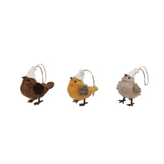 H&auml;nger Vogel Tauboga assortiert