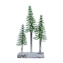 Baum auf Basis mit Schnee