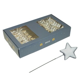 Styrostars mit Stick (48Stk)