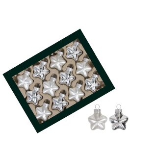 Xmas H&auml;nger Stars in Box (12Stk)