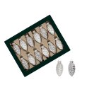 Xmas H&auml;nger Zapfen in Box (12Stk)