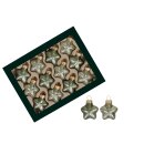 Xmas H&auml;nger Stars in Box (12Stk)