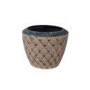 Topf Trento oud roze D20 H16