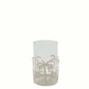 PALM GLOW Windlicht S