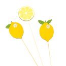 Holzstecker Limoncello 3er assortiert