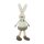 Hase Freddy sitzend