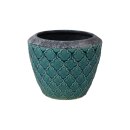 Topf Trento turquoise d22 h19
