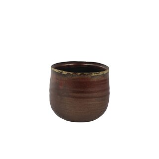 Topf Iris rust D8 H7