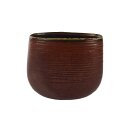 Schale Iris rust D26x13 H20