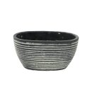 Schale Noor anthracite D16x9 H8