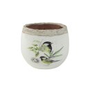 Topf Birds white D13 H12
