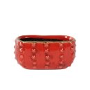 Planter Cactus red D16x8 H7