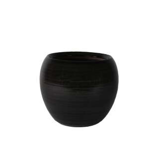 Topf Cresta ebony D28 H25