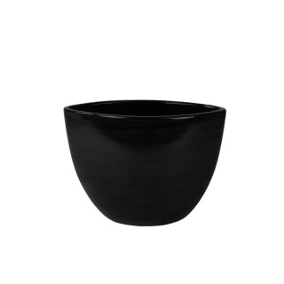 Schale Cresta ebony D33x17 H24