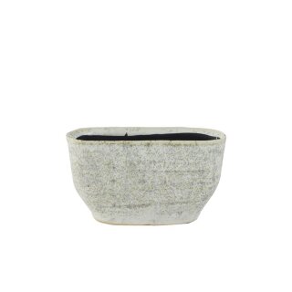 Planter Fenna off white D15x8 H9