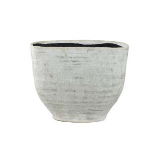 Planter Fenna off white D27x12 H20