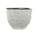 Planter Fenna off white D29x12 H23