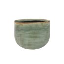 Planter Iris mint D20x12 H15