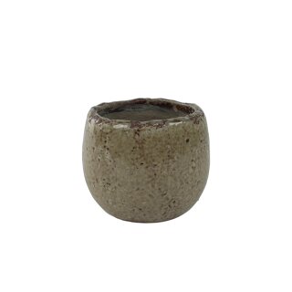 Topf Kirsty taupe D14 H12