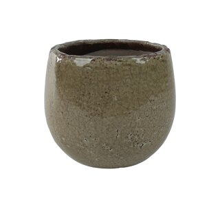 Topf Kirsty taupe D20 H17