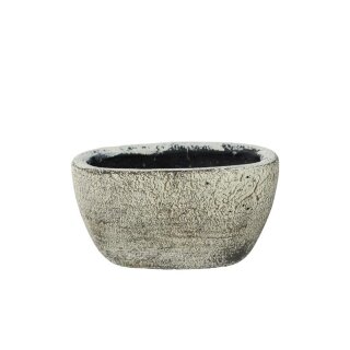 Schale Anne white earth D16x9 H8