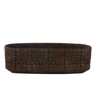 Schale Bloom rust D32x10 H10