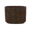 Schale Bloom rust D26x13 H21