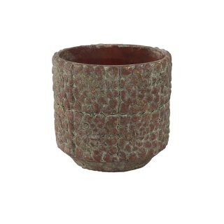 Topf Bloom terra red D14 H13