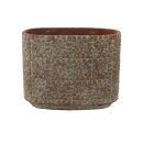 Schale Bloom terra red D26x13 H21