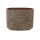 Schale Bloom terra red D26x13 H21