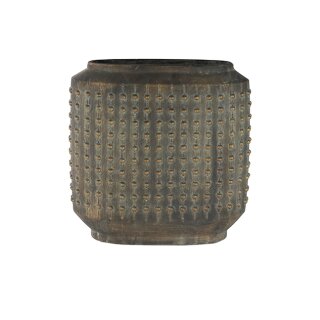 Schale Elle bronze black D50x18 H52