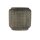 Schale Elle bronze black D50x18 H52