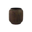 Topf Elle metal gold D28 H25