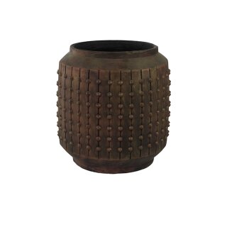 Topf Elle metal gold D31 H33