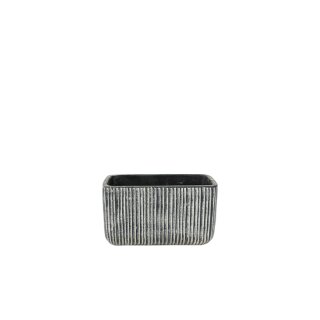 Schale Jari anthracite D18x10 H10