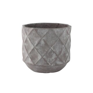 Topf Lux Light grey D27 H24