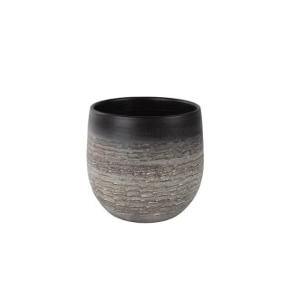 Pot Merin brown D22 H20