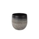 Pot Merin brown D22 H20