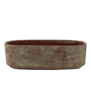 Schale Saar terra red D32x10 H10