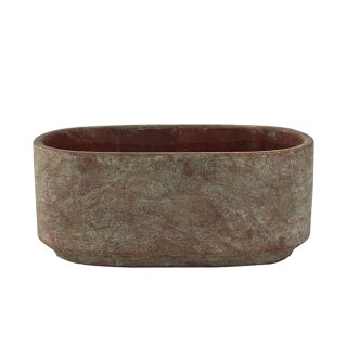 Schale Saar terra red D26x13 H11