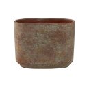 Schale Saar terra red D26x13 H21
