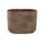 Schale Saar terra red D26x13 H21
