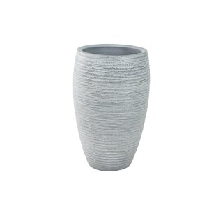 Topf hoch Sem light grey D20 H30