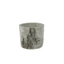 Topf Wood white D10 H10