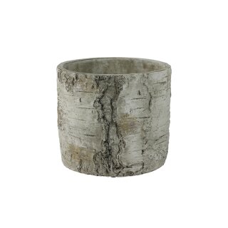 Topf Wood white D15 H15