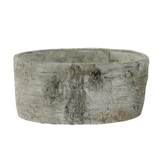 Schale Wood white D23x13 H11